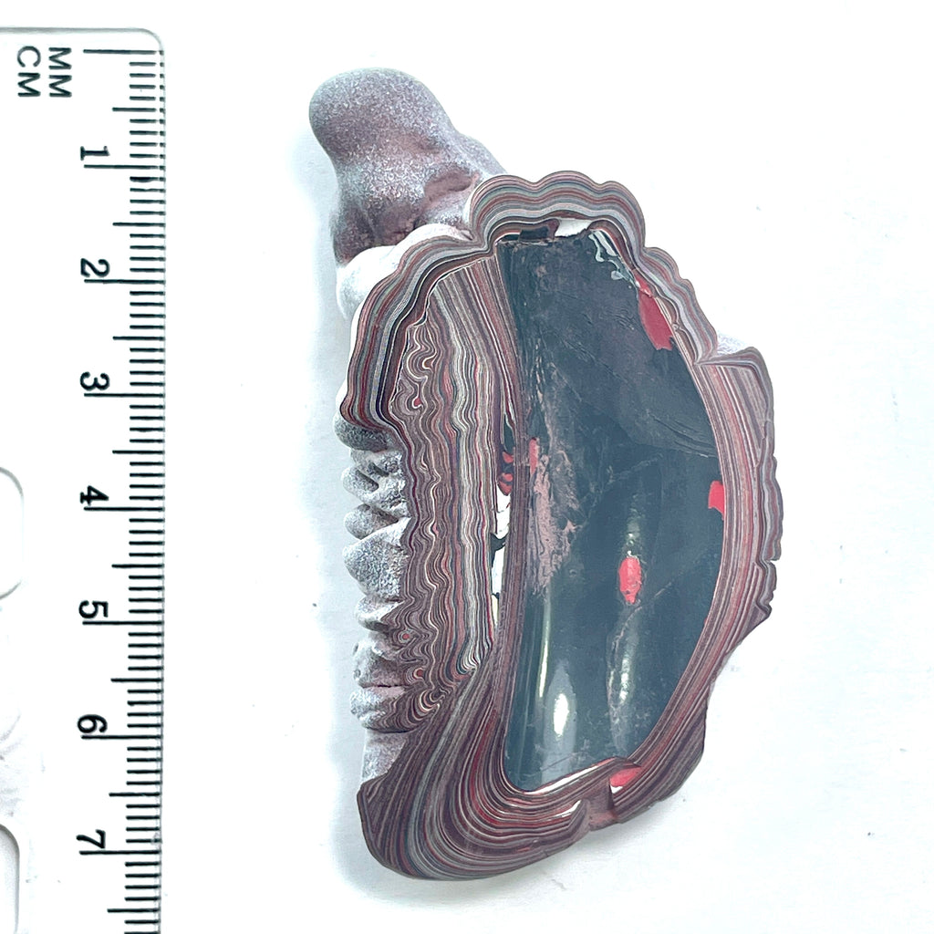 DVH 29g Corvette Fordite Polished Face Specimen Bowling Green KY Ass. (6584) - DVHdesigns