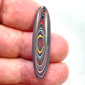 DVH Corvette Fordite Freeform Cabochon Bowling Green Ass. 40x10x3.5mm (6600) - DVHdesigns