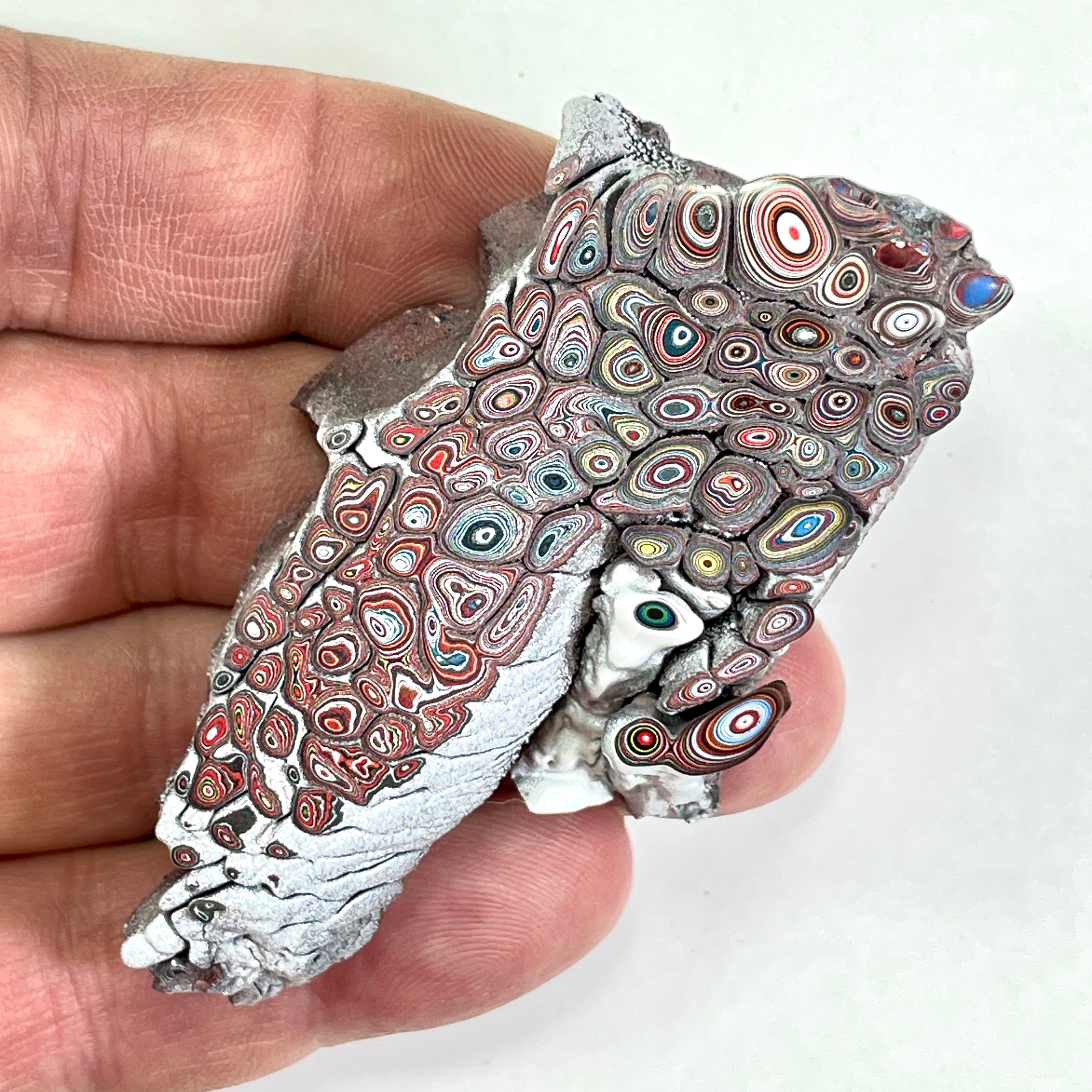 DVH 31g Corvette Fordite Polished Face Specimen Bowling Green KY Ass. (6658) - DVHdesigns