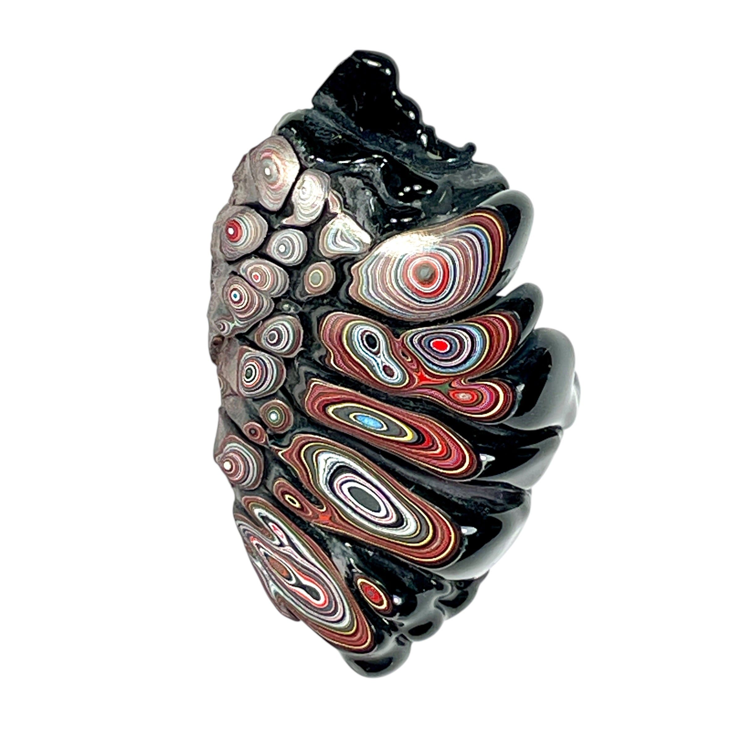 DVH 12g Corvette Fordite Polished Face Specimen Bowling Green KY Ass. (6660) - DVHdesigns