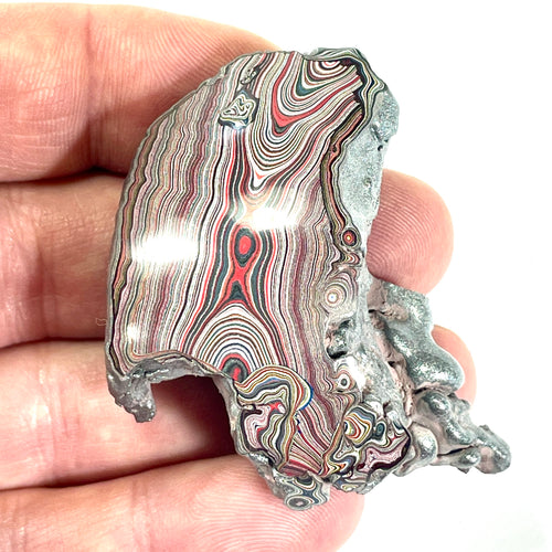 DVH 24g Corvette Fordite Polished Face Specimen Bowling Green KY Ass. (6766) - DVHdesigns