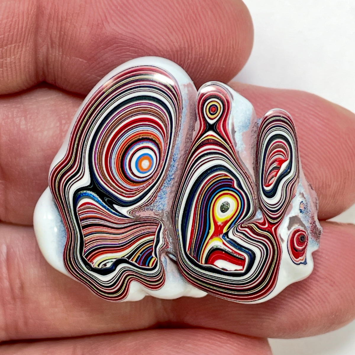 DVH 10g Corvette Fordite Polished Face Specimen Bowling Green KY Ass. (6995)
