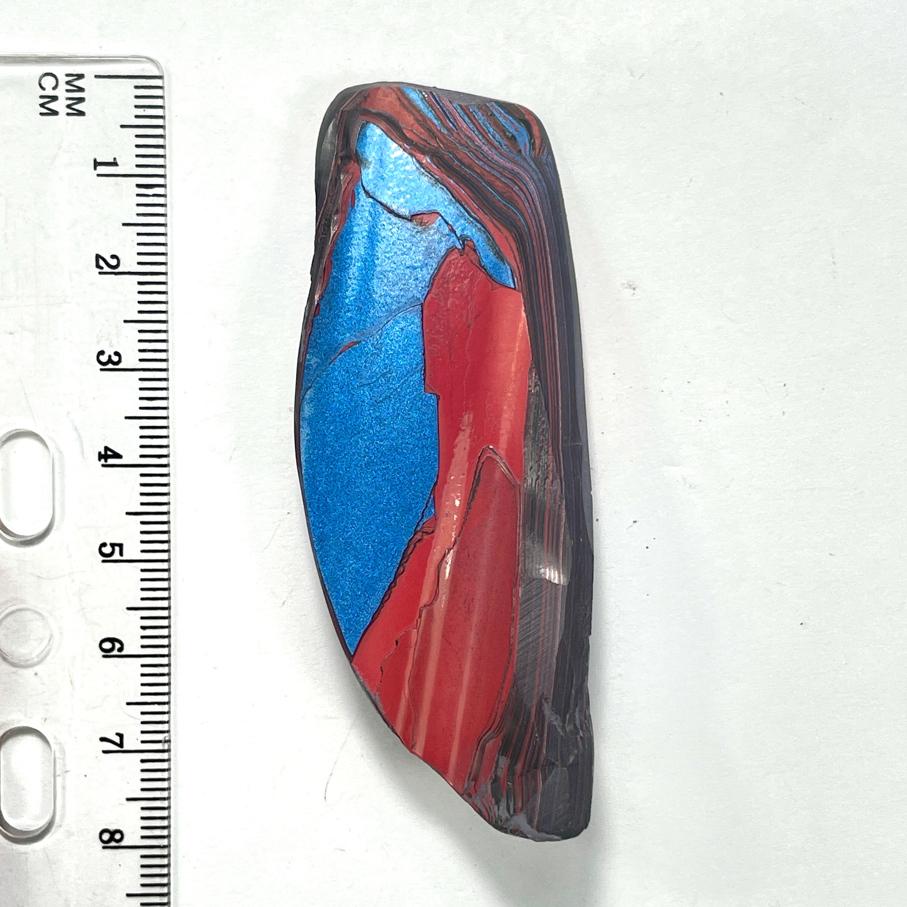 DVH 14g JpGldtr Fordite Polished Face Specimen Toledo Assembly (6585) - DVHdesigns