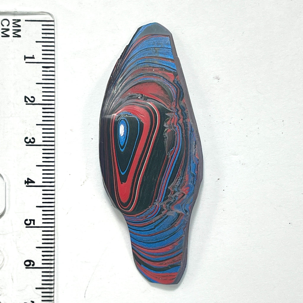 DVH 6g JpGldtr Fordite Polished Face Specimen Toledo Assembly (6586) - DVHdesigns