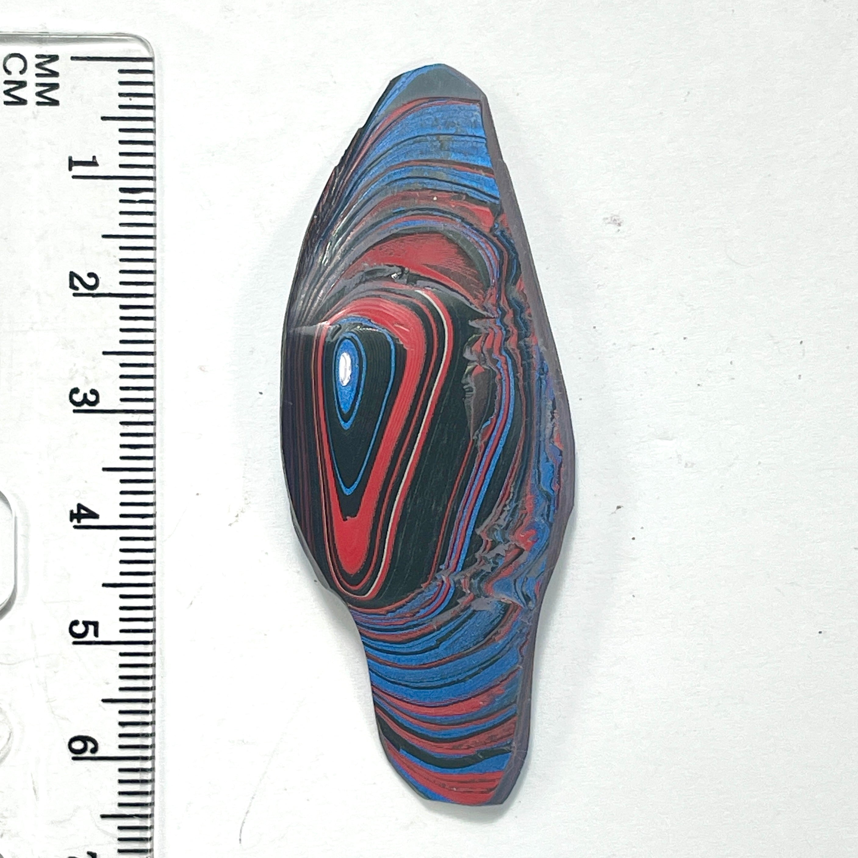 DVH 6g JpGldtr Fordite Polished Face Specimen Toledo Assembly (6586) - DVHdesigns