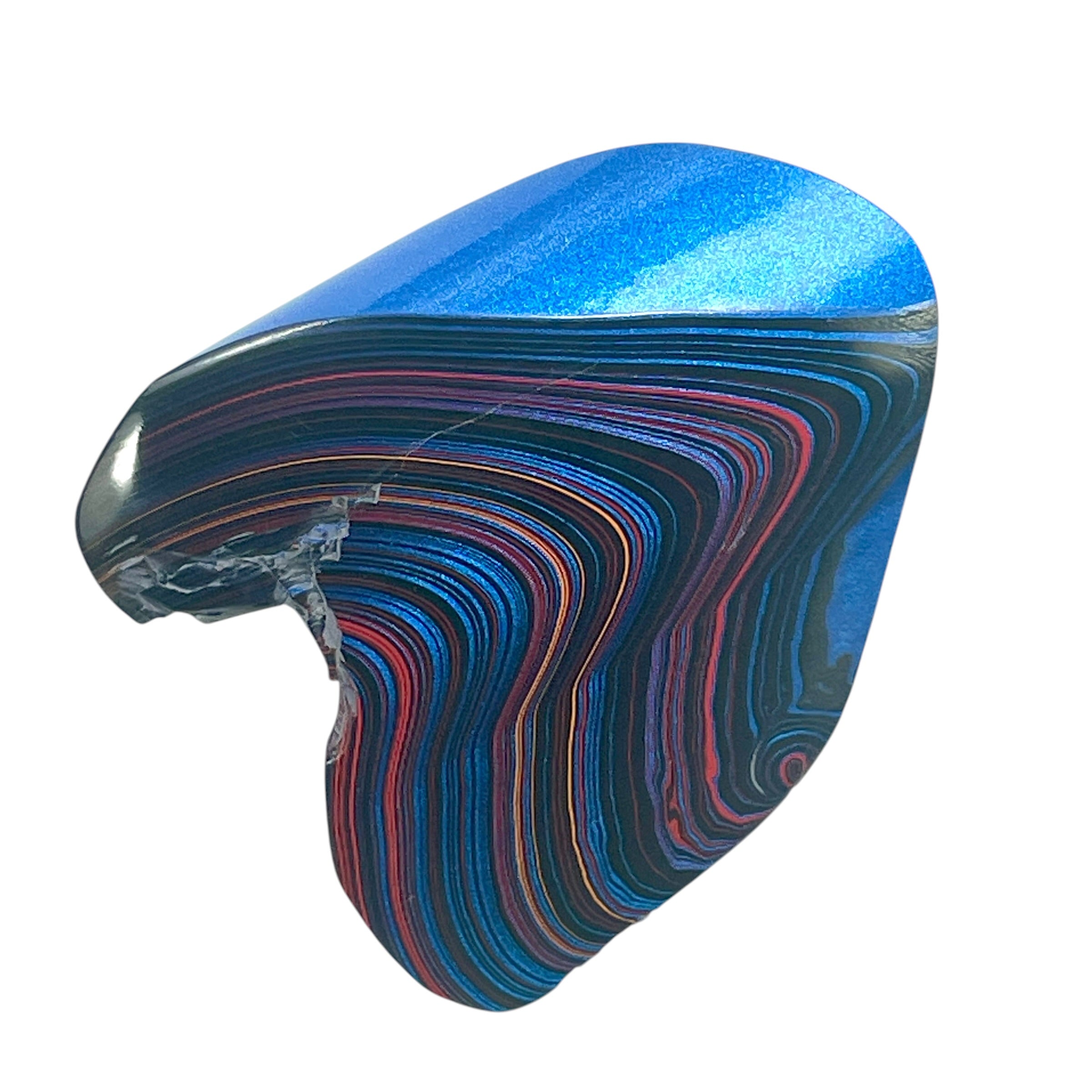 DVH 9g JpGldtr Fordite Polished Face Specimen Toledo Assembly (6588) - DVHdesigns