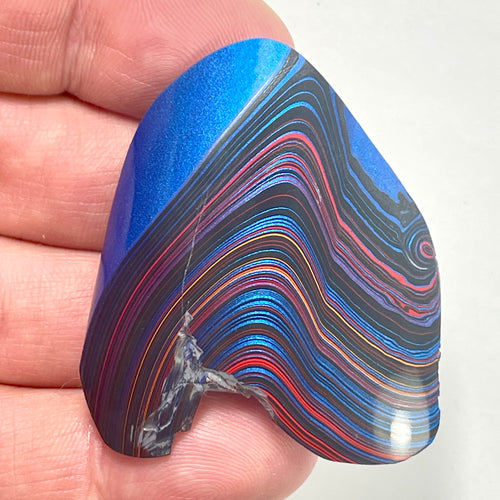 DVH 9g JpGldtr Fordite Polished Face Specimen Toledo Assembly (6588) - DVHdesigns