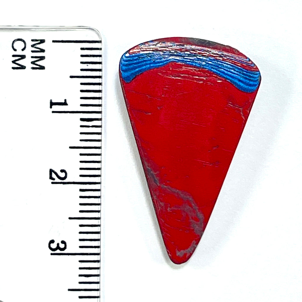 DVH JpGldtr Fordite Freeform Cabochon Toledo Assembly 32x20x6mm (6594) - DVHdesigns