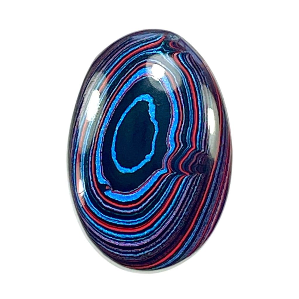 DVH JpGldtr Fordite Freeform Cabochon Toledo Assembly 27x19x4mm (6595) - DVHdesigns