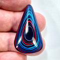 DVH JpGldtr Fordite Freeform Cabochon Toledo Assembly 39x22x6mm (6596) - DVHdesigns