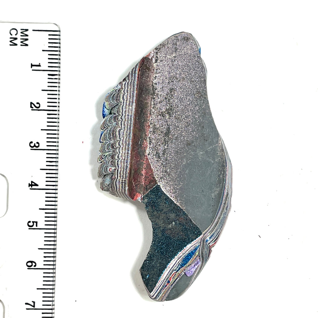 DVH Kenworth Truck Fordite Polished Face Specimen Chillicothe Ohio Ass. (6559) - DVHdesigns