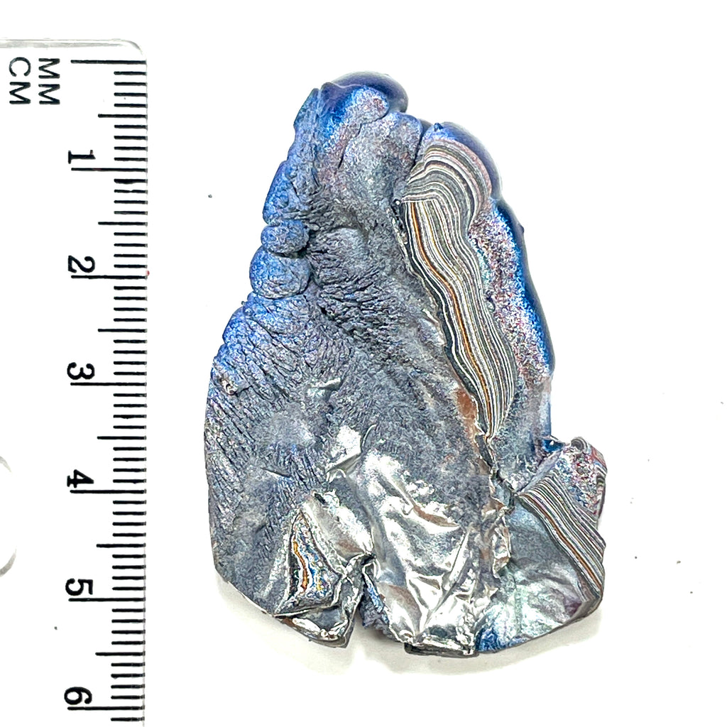 DVH Kenworth Truck Fordite Polished Face Specimen Chillicothe Ohio Ass. (6561) - DVHdesigns
