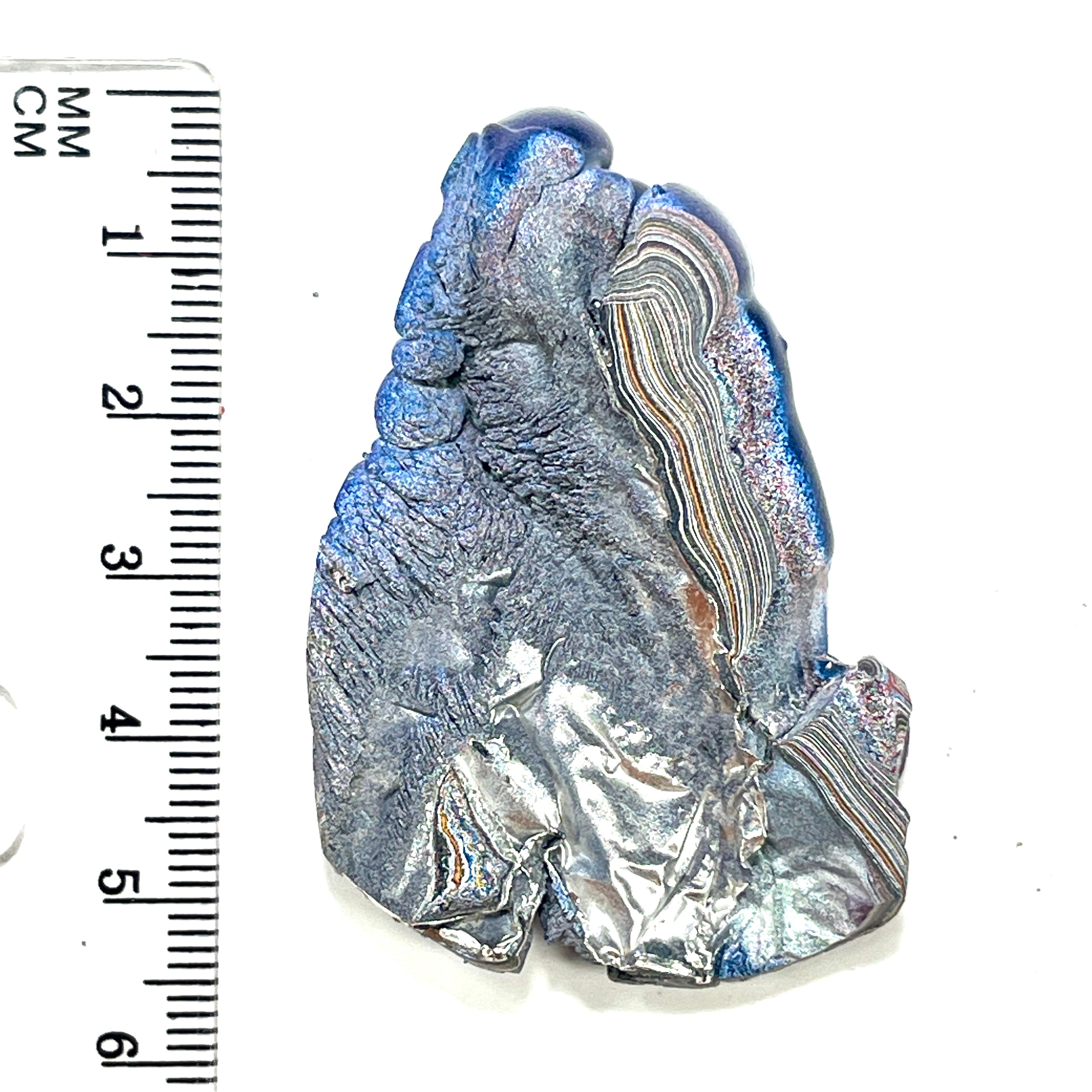 DVH Kenworth Truck Fordite Polished Face Specimen Chillicothe Ohio Ass. (6561) - DVHdesigns
