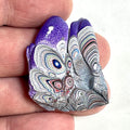 DVH Kenworth Truck Fordite Polished Face Specimen Chillicothe Ohio Ass. (6565) - DVHdesigns