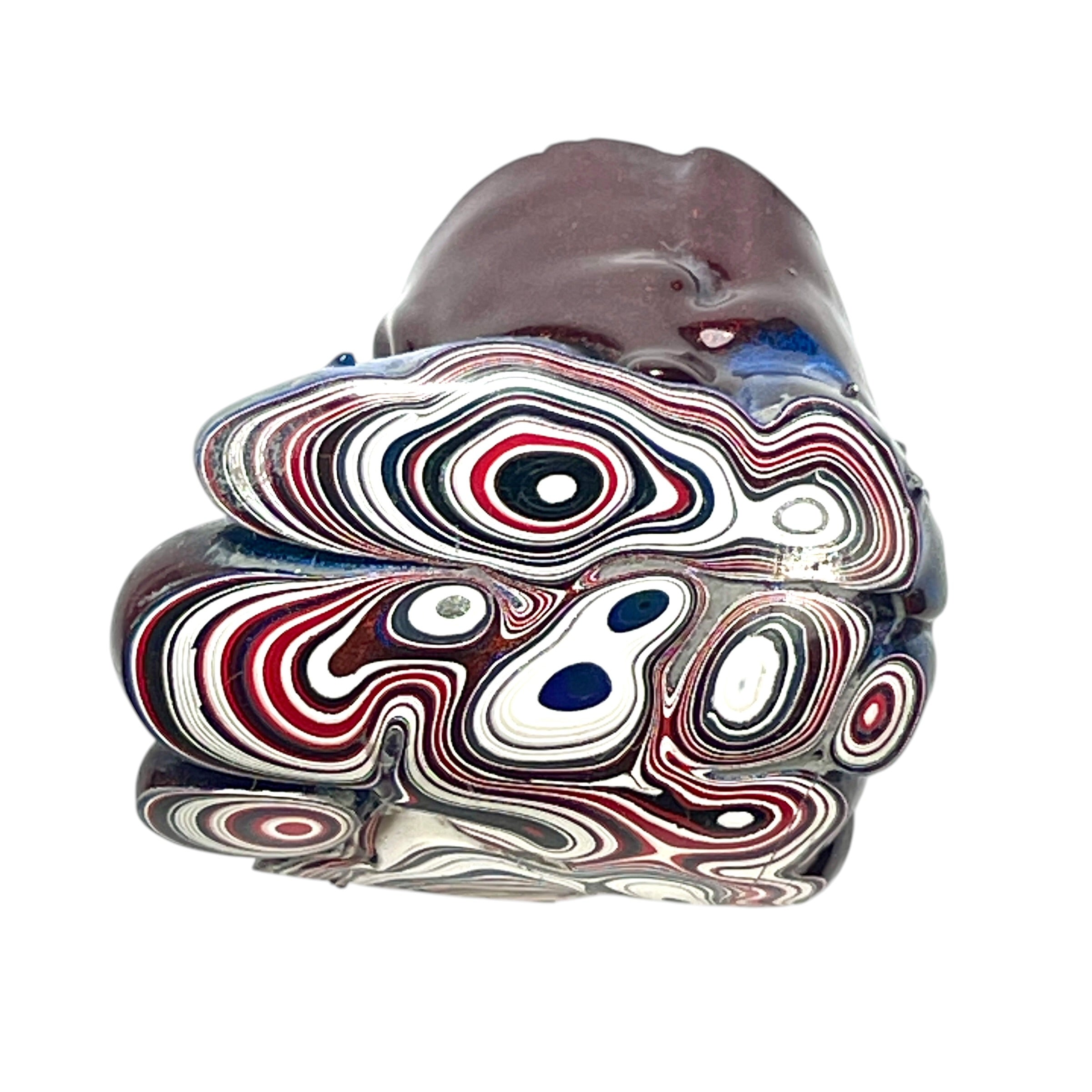 DVH Kenworth Truck Fordite Polished Face Specimen Chillicothe Ohio Ass. (6568) - DVHdesigns
