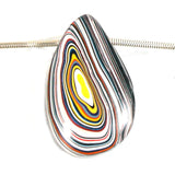 DVH Freightliner Fordite Bead Pendant PDX, OR Western Star 36x22x11 (5331)