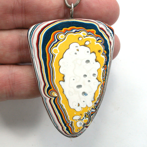 DVH PDX Freightliner Fordite Pendant Western Star 60x44x7mm (5435)