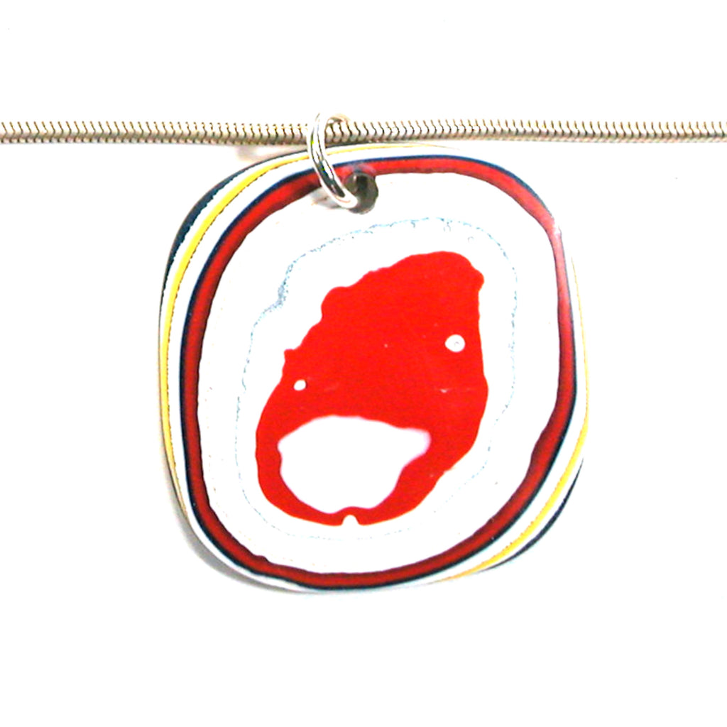 DVH Freightliner Fordite Pendant Portland, OR Western Star 34x33x3mm (5639) - DVHdesigns