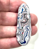 DVH Freightliner Fordite Cabochon Portland, OR Western Star 56x20x6mm (6030)