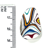 DVH Freightliner Fordite Cabochon Portland, OR Western Star 27x18x5mm (6031)
