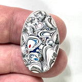 DVH Freightliner Fordite Cabochon Portland, OR Western Star 31x19x6mm (6032)