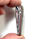 DVH Freightliner Fordite Bead Pendant Portland, OR Western Star 48x21x14mm (6038)