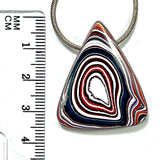 DVH Freightliner Fordite Bead Pendant Portland, OR Western Star 34x29x9mm (6039)