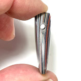 DVH Freightliner Fordite Bead Pendant Portland, OR Western Star 34x29x9mm (6039)