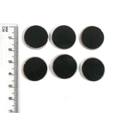 DVH Six 20mm RD Fordite Cabochons KC Ford F150 Truck (5312)
