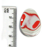 DVH Fordite Cabochon Ford F150 Truck KC Assembly 31x24x4mm (5526)