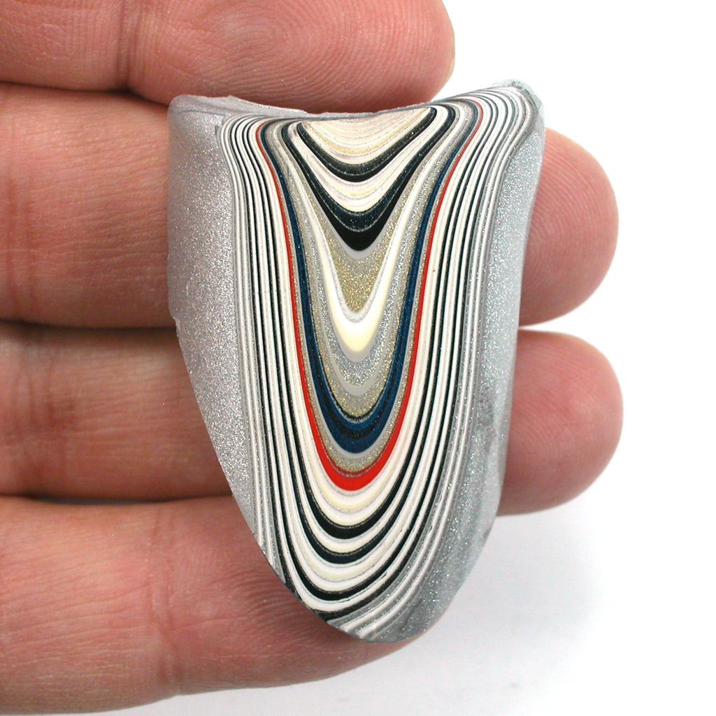 DVH Ford F150 Fordite Specimen Polished Face Rough KC Assembly (5752)