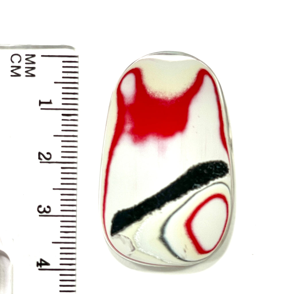 DVH Ford F150 Truck Fordite Cabochon KC Assembly 40x25x3mm (5969) - DVHdesigns