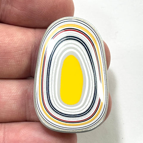 DVH Ford F150 Truck Fordite Cabochon KC Assembly 40x25x3mm (5969)