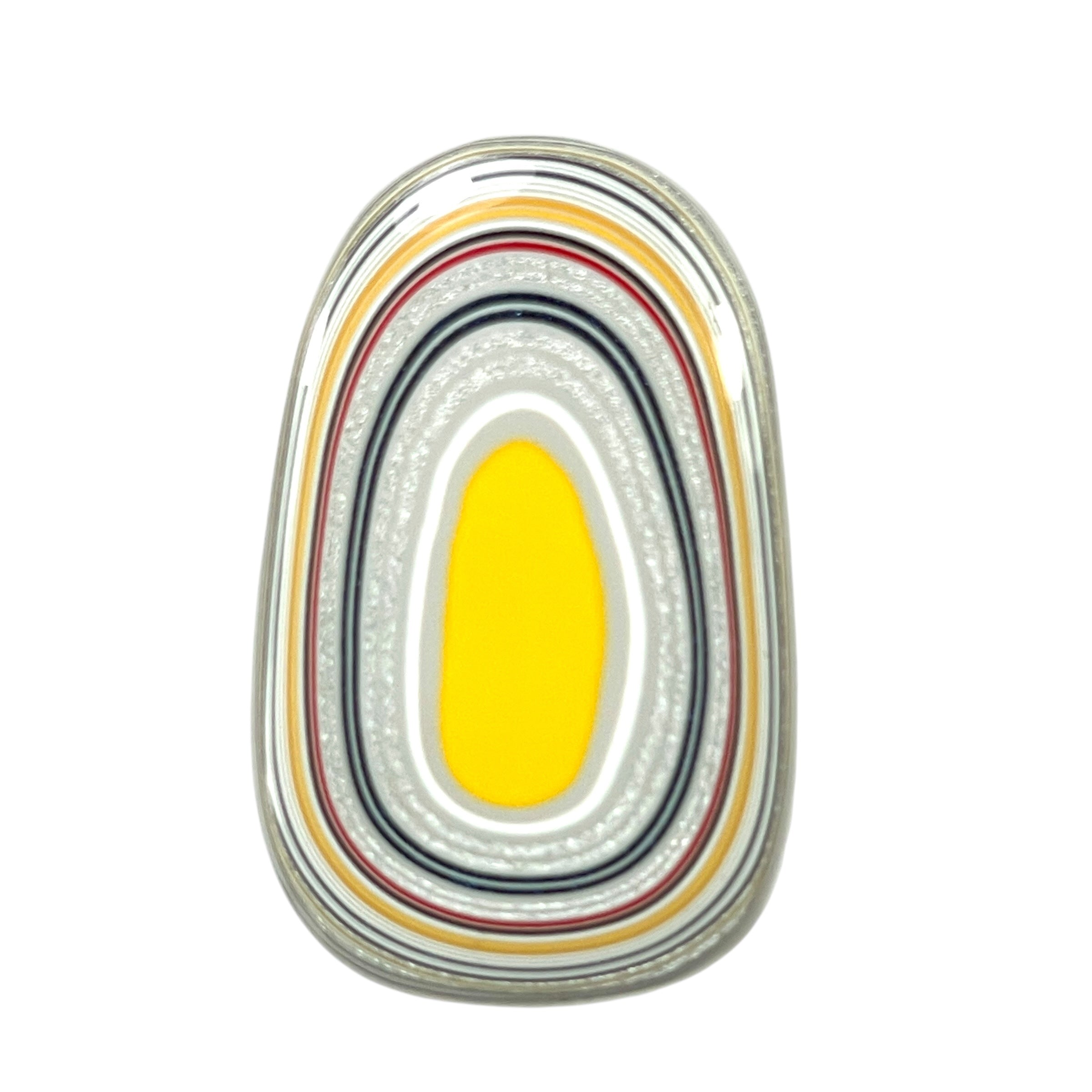 DVH Ford F150 Truck Fordite Cabochon KC Assembly 40x25x3mm (5969) - DVHdesigns