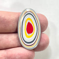 DVH Ford F150 Truck Fordite Cabochon KC Assembly 37x20x3mm (5976) - DVHdesigns