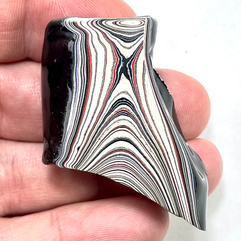 DVH Ford F150 Fordite Specimen Polished Face Rough KC Assembly (6089)