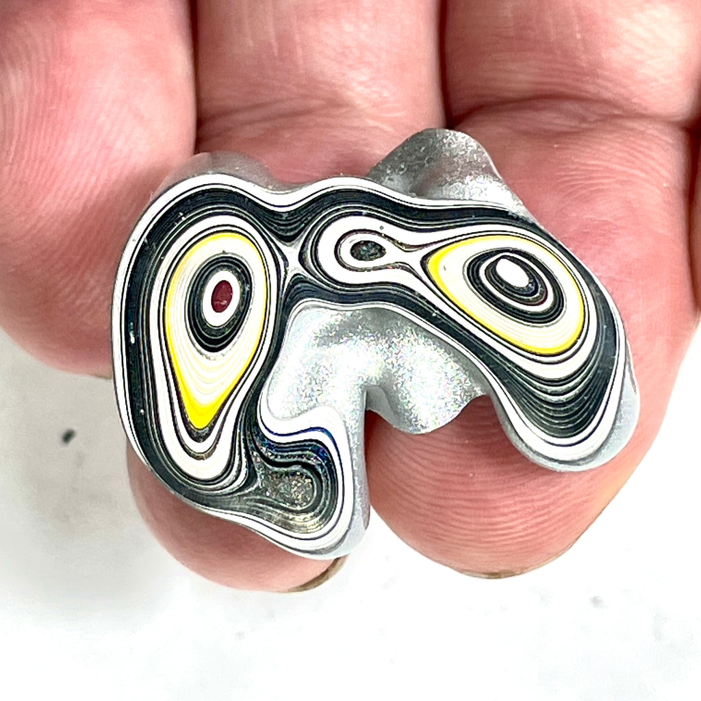 DVH Ford F150 Fordite Specimen Polished Face Rough KC Assembly (6090)