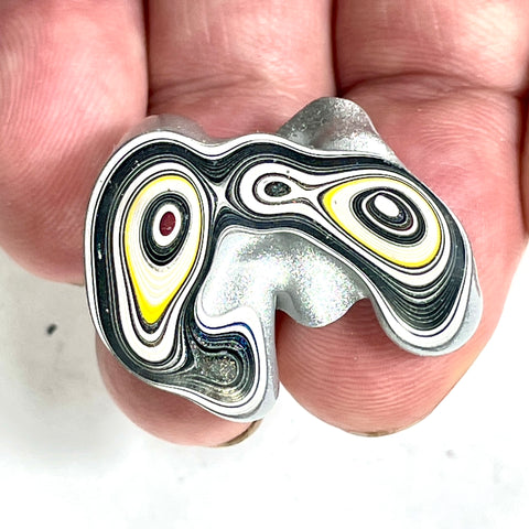 DVH Ford F150 Fordite Specimen Polished Face Rough KC Assembly (6090)