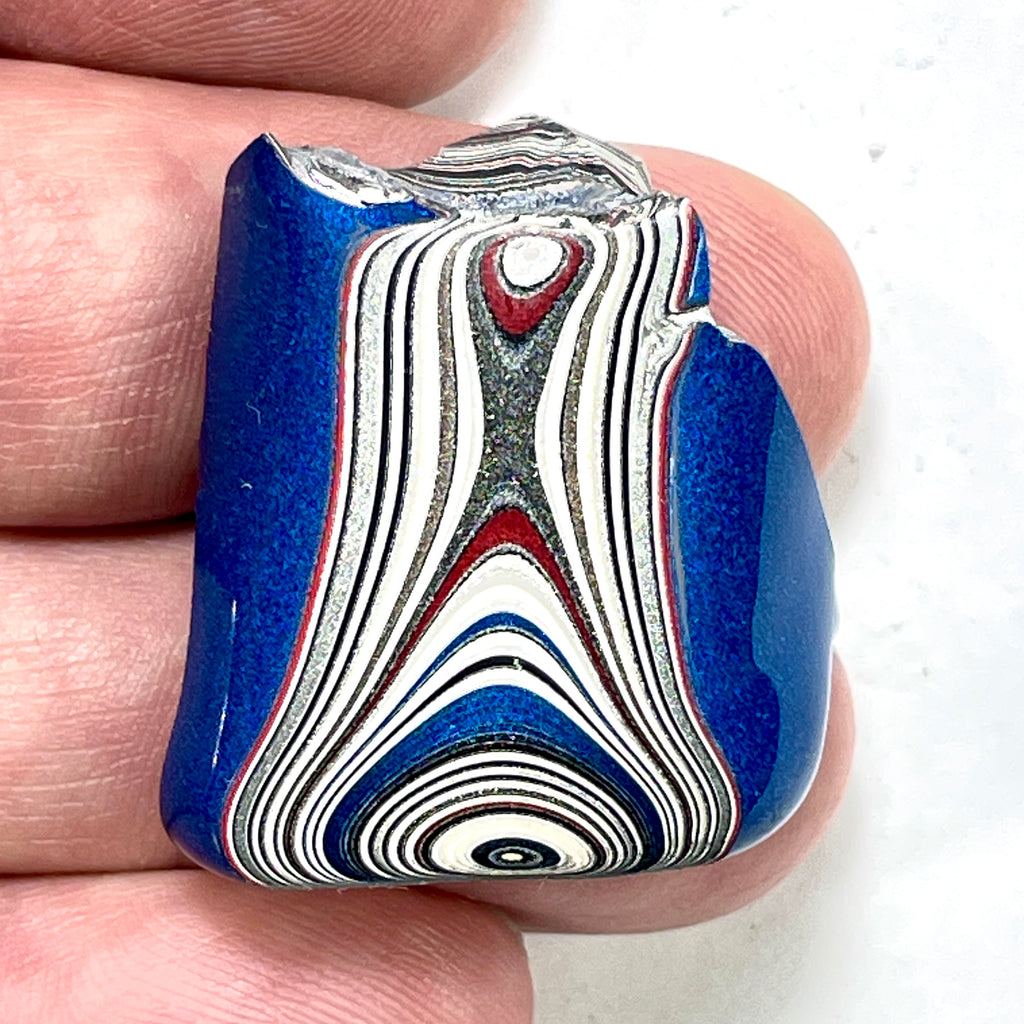 DVH Ford F150 Fordite Specimen Polished Face Rough KC Assembly (6091)