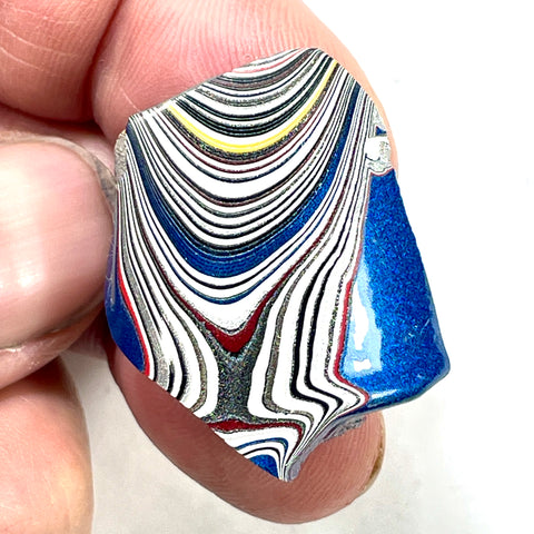 DVH Ford F150 Fordite Specimen Polished Face Rough KC Assembly (6094)