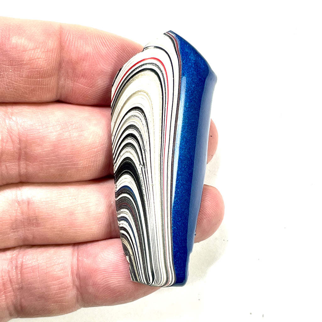 DVH Ford F150 Fordite Specimen Polished Face Rough KC Assembly (6095)