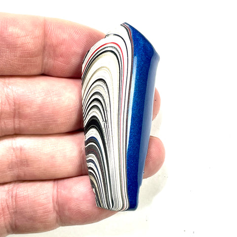 DVH Ford F150 Fordite Specimen Polished Face Rough KC Assembly (6095)