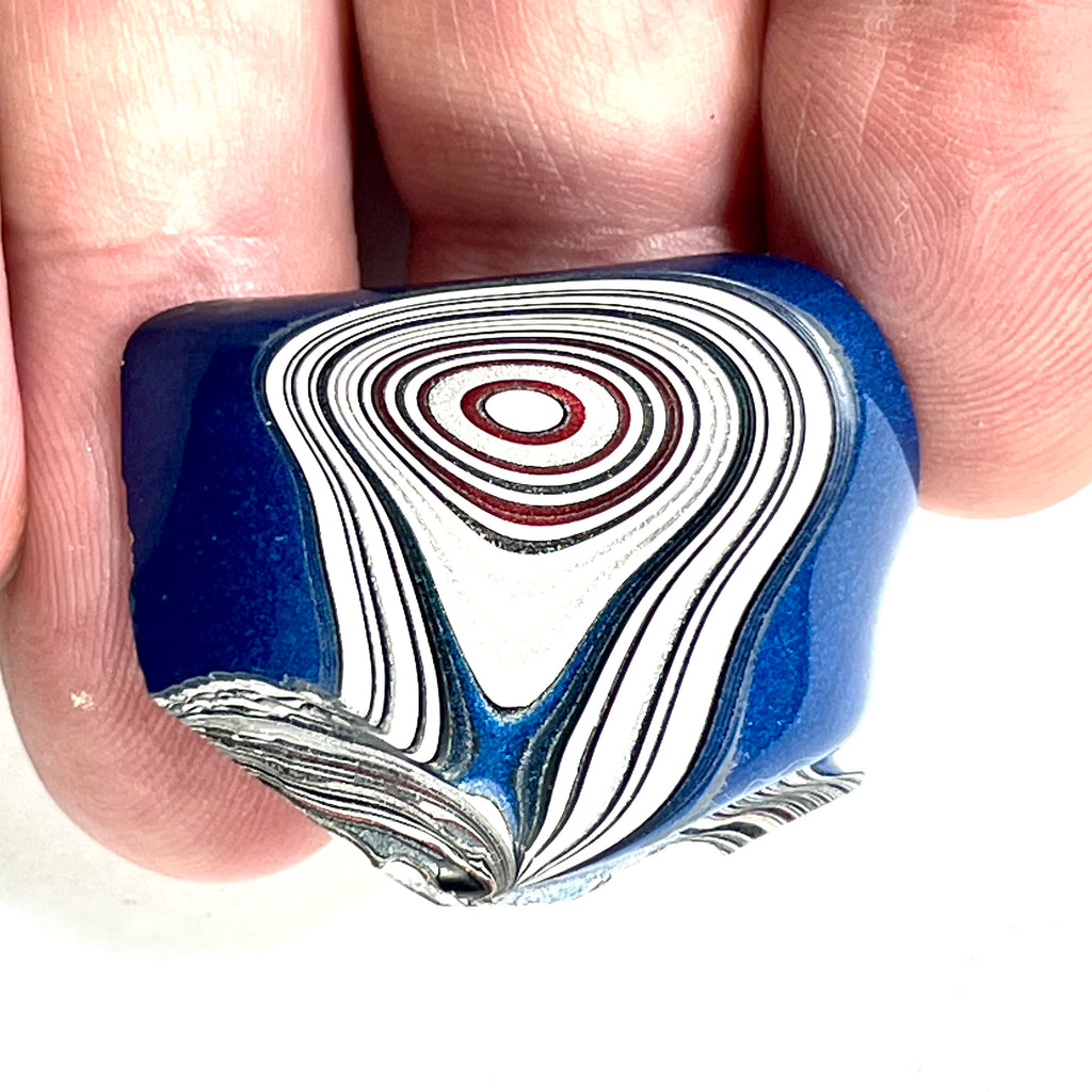 DVH Ford F150 Fordite Specimen Polished Face Rough KC Assembly (6097)