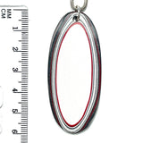 DVH Ford F150 Truck Fordite Pendant KC Assembly 59x25x4mm Sterling Silver (6113)