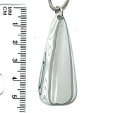 DVH Ford F150 Truck Fordite Pendant KC Assembly 50x21x3mm Sterling Silver (6114)