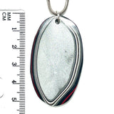 DVH Ford F150 Truck Fordite Pendant KC Assembly 51x29x4mm Sterling Silver (6115)