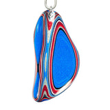 DVH Ford F150 Truck Fordite Pendant KC Assembly 71x35x4mm Sterling Silver (6117)