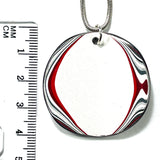 DVH Ford F150 Truck Fordite Pendant KC Assembly 38x38x4mm Sterling Silver (6120)