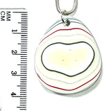 DVH Ford F150 Truck Fordite Pendant KC Assembly 36x31x4mm Sterling Silver (6121)