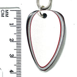 DVH Ford F150 Truck Fordite Pendant KC Assembly 40x25x4mm Sterling Silver (6122)